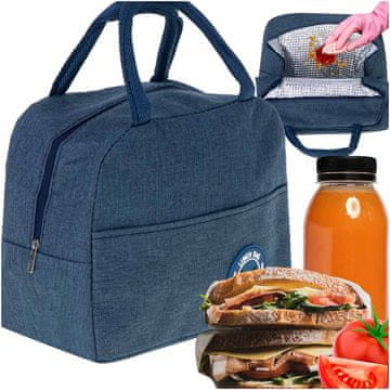 Ikonka Termoizolacijska torba Plava