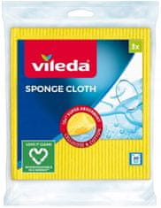 Vileda Set od 3 spužvaste krpe Upijajuća higijenska krpa