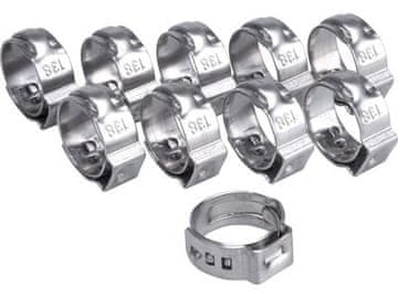 Extol Premium Stezaljka za crijevo (8865171) hose clamp, 10pcs, ?13.8mm, INOX