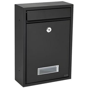 MG Mailbox V1 poštanski sandučić, crno