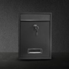 MG Mailbox V1 poštanski sandučić, crno