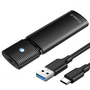 MG G2 vanjski box za SSD disk M.2 NVME, crno