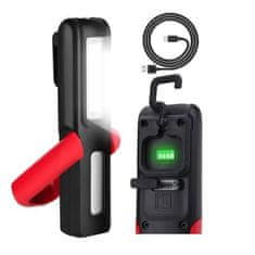 MG CDBX2 LED baterijska svjetiljka, crno