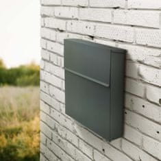 MG Mailbox V2 poštanski sandučić, crno