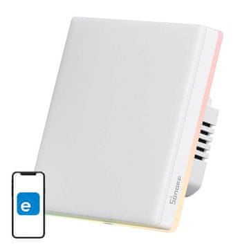 Sonoff Smart LED RGB WiFi zidni prekidač osjetljiv na dodir TX T5 1C eWeLink 1-kanalni
