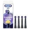 Oral-B zamjenske glave četkica iO Radiant White Black, zamjenske glave, 4