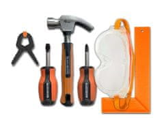 Black+Decker 6-DIJELNI SET DJEČJEG ALATA 5+ ST001-06-BD