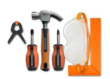Black+Decker 6-DIJELNI SET DJEČJEG ALATA 5+ ST001-06-BD