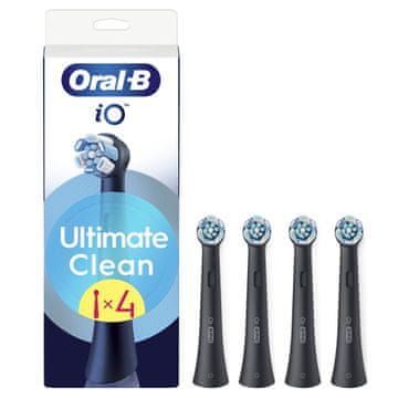 Oral-B zamjenske glave četkice iO Ultimate Clean Black, zamjenske glave, 4