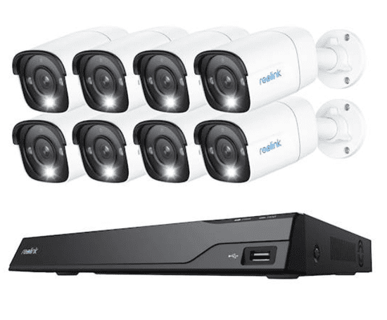Reolink NVR snimač, 4K, 16-kanalni, 8x POE kamera (NVS16-8MB8)