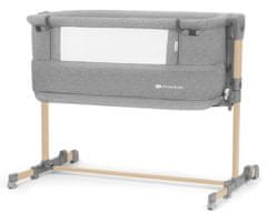Kinderkraft Neste Grow 3u1 dječji krevet light grey full wood