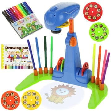Nobo Kids PROJEKTOR ZA CRTANJE, UČENJE BOLI, SLAJDOVI, MARKERI ZA DJECU