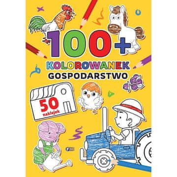 Fenix 100+ STRANICA ZA BOJANJE STRANICE ZA SLIKANJE FARME ZA DJECU EDUKATIVNA KNJIGA