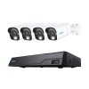Reolink NVR snimač, 4K, 8-kanalni, 4x POE kamera (NVS8-12MB4)