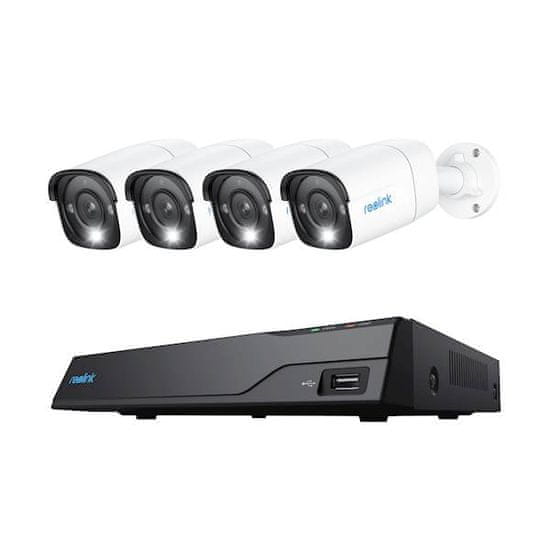 Reolink NVR snimač, 4K, 8-kanalni, 4x POE kamera (NVS8-12MB4)