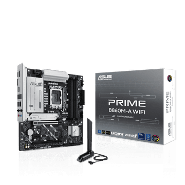 ASUS Matična ploča Prime B860M-A, WIFI, LGA1851, mATX, Intel B860, 4xDDR5, 2xM.2 (90MB1JY0-M0EAY0)