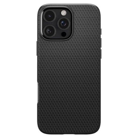 Spigen Liquid Air maska za iPhone 16 Pro Max, crna