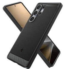 Spigen Rugged Armor (MagFit) maska za Galaxy S25 Ultra, crna (ACS08951)