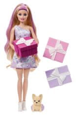 Mattel Barbie Party Unboxed lutka, plava
