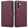 Tech-protect Wallet preklopna maska za Samsung Galaxy A56 5G, bordo
