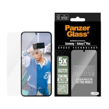 PanzerGlass Zaštitno staklo za Samsung Galaxy S25+/S24+ Ceramic UWF (PGRUWFCG37942)