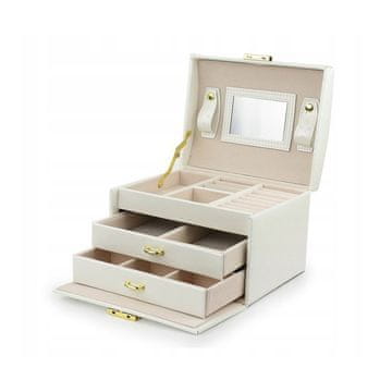 LIVEFY kutija za nakit Luxe 3, bež