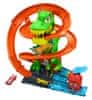 Hot Wheels Komplet za igru City T-Rex Attacks Fire Station, engleski JBM73