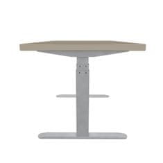 UVI Desk električno podesivi stol hrast Sonoma 139 cm x 68 cm