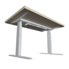 UVI Desk električno podesivi stol hrast Sonoma 139 cm x 68 cm