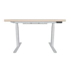 UVI Desk električno podesivi stol hrast Sonoma 139 cm x 68 cm