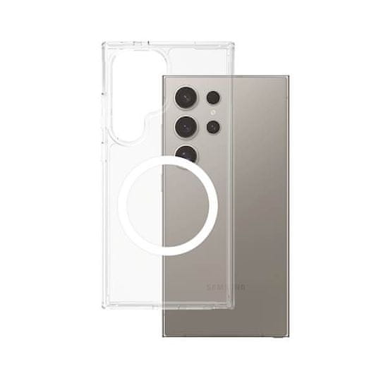 PanzerGlass Care Urban Combat maska za Galaxy S25 Ultra, prozirno bijela