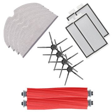 Prime Ultra-pack s krpama i crnim bočnim četkicama za Roborock Q5, Q5 Max, Q7, Q7 Max