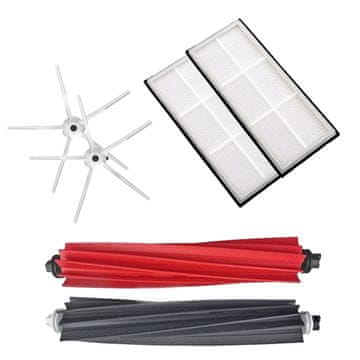 Prime Mega-pack s bijelim bočnim četkama za Roborock S8