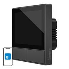Sonoff Zidni WiFi prekidač i termostat LCD dodirni crni eWeLink Alexa Google Assistant
