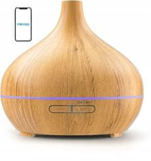 Meross Pametni Wi-Fi difuzor eteričnog ulja LED RGB ovlaživač zraka 400 ml Alexa Google pomoćnik