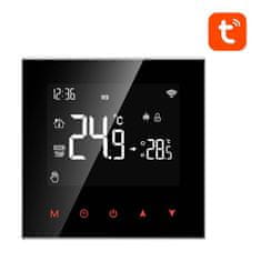Avatto Smart LCD WiFi termostat za električno grijanje 16a tuya crni alexa google pomoćnik