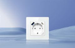 Avatto Smart Wifi Wall Outlet 16a 2xusb Tuya White Alexa Google Assistant