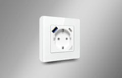 Avatto Smart Wifi Wall Outlet 16a 2xusb Tuya White Alexa Google Assistant