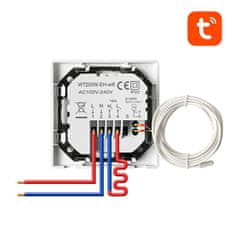 Avatto Smart LCD WiFi termostat za električno grijanje 16a tuya bijela Alexa Google Assistant
