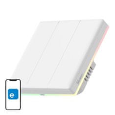 Sonoff Smart LED RGB WiFi zidni prekidač Touch TX T5 EWELINK 3-kanal