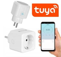 LTC Pametna WiFi utičnica do 3680 W Tuya Alexa Google Assistant