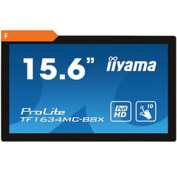 iiyama ProLite TF1634MC-B8X 39,5cm (15,6") IPS HDMI/DP/VGA informacijski / interaktivni monitor na dodir