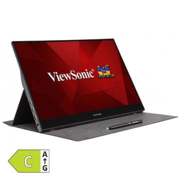 Viewsonic TD1655 39,62cm (15,6") FHD IPS HDMI/DP/USB-C zvučnici na dodir prijenosni monitor