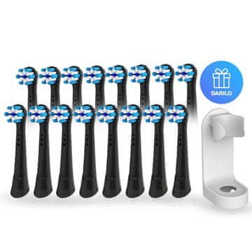 Ultrasonic Ultrasonic UltraPack nastavci za Oral-B Ultimate Clean, 16 komada, crni + POKLON