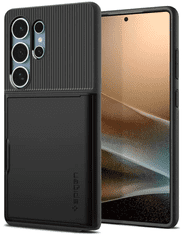Spigen Slim Armor CS maska za Galaxy S25 Ultra, crna (ACS08967)