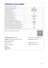 MPM Kuhinjska napa 61-PX-73 ugradbena, crna