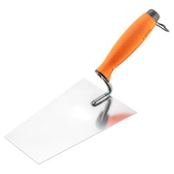 Trapezoidna gleterica za štukaturu, 180 mm, drška od dva materijala