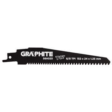 slomart GRAPHITE List za ubodnu pilu, HM, 152 mm | Za drvo sa čavlima