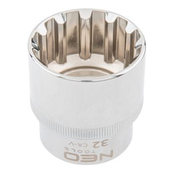 Nasadni ključ s utorom 1/2", 32 mm