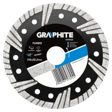 Dijamantni disk 115 x 22,2 mm, turbo
